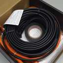 3FT~160FT Water Pipe Heat Cable for Pipe Freeze Protection, Pipe Heating Cable for Metal And Plastic Home Pipes, Energy-Saving Heat Trace Cable Keeps Water Flowing, 120V 5W/ ft（50FT）