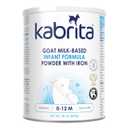 Kabrita Goat Milk-Based Infant Formula Powder with Iron, DHA, ARA & Prebiotics, for Infants 0–12 Months, Non-GMO, 28 oz (Pack of 2), Best By: 04/03/2027