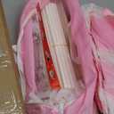 Kid's Play Tent, Ceither Princess Castle Girls Playhouse with Star Lights, 55" x 53" (L x H) Pink Princess Tent Indoor Outdoor for Imagination Interactive Play