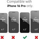oakxco for iPhone 16 Pro Case Clear Magnetic, [Compatible with Magsafe] Ultra Slim Thin Transparent Silicone Mag Safe Phone Case, Non-Yellowing Plastic Soft TPU Shockproof Bumper, Light Blue