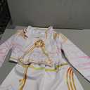 Aynoltb Girls 3PCS Outfit Kids Fashion Singer Costume Set Youth Halloween Stage Show Clothes Set 4-5T