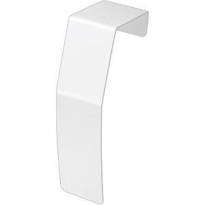Extension Connector AccessoryGalvanized Steel White Coupler for Seamlessly Joining Two Baseboard Heater Covers, White (Pack of 1)