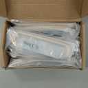 Bestory 10 Pack Hole Center 5''(128mm) Brushed Brass Kitchen Cabinet Pulls.Zinc Alloy Solid Round Cabinet Handle Drawer Pull Modern Hardware for Bar