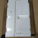 24x32 inch Bathroom Wall Cabinet, Saver Storage Cabinet, Medicine Cabinet with 2 Door and Adjustable Shelves, WhiteAssembly Required