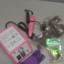 LAVAED Professional Nail Drill Electric Nail File Kit, Nail Filer Electric with 156pcs Sanding Bands and Nail Dril Bits for Acrylic, Gel Nail Manicure and Pedicure, Pink