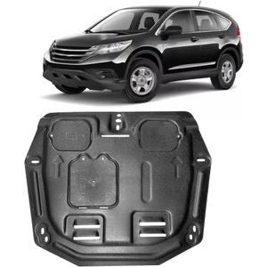 Engine Splash Shield Fit for Honda CR-V 2007 2008 2009 2010 2011 2012 2013 2014 Engine Case Guard Under Cover Compatible with CRV Front Engine Guard Mud Flaps