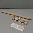 Beyeutao Tapestry Hangers Wooden Tapestry Hanging Telescopic Rod Adjustable Wood Tapestries Hanging Rod 16-28 Inch Tapestries Wall Hanging Rods Rug Hangers for Walls