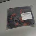 Verdusa Women's Floral Mesh Micro Mini Skirts Ruched High Waist Bodycon Ruffle Skirt (Black, L)