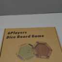 Shut The Box Game 6-Sided Wooden with 16 Dice