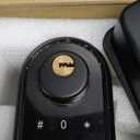 Smart Keyless Entry Door Lock - Fingerprint Electronic Deadbolt Touchscreen Keypad SMONET Biometric Digital Bluetooth Door Lock Smart Deadbolt Compatible with Alexa for Homes and Hotel (Oil Rubbed Bronze)