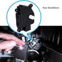 LCWRGS HVAC Heater Blend Door Actuator Fits for Ram 1500 2500 3500 4500 5500 2011-2016, Dodge Ram 1500 2500 3500 2009-2010, Main AC Control Air Door Actuator, 604-005, 68089742AA