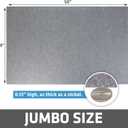 Drymate Dog Crate Mat Liner, Absorbs Urine, Waterproof, Non-Slip, Washable Puppy Pee Pad for Kennel Training - Use Under Pet Cage to Protect Floors, Thin Cut to Fit Design (USA Made) (LGrey)(29"x50")