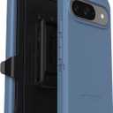 OtterBox Google Pixel 9 & 9 Pro Defender Series Case - Baby Blue Jeans (Blue), Rugged & Durable, with Port Protection, Includes Holster Clip Kickstand