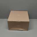 UNIQOOO Clear Acrylic Card Box w/Slot, Thick DIY Wedding Box Blank White Print, Large 10x10x5.5 in, for Reception Decoration Fundraiser Money Box Election Ballot Graduation Keepsake Party Favor