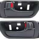 Interior Door Handle Front or Rear Left Driver & Right Passenger Side for Toyota Camry 2002-2006, Replaces# 69206-AA021 69205-AA021,Grey