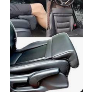 Pianotlbosx Car Leg Extender Leg Support for Driving, Car Front Seat Thigh Extender Support Cushions, Adjustable Length/Height/Angle Leg Rest Pillow for Cars Office (Black)