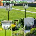 Viveta Wind Spinners Outdoor - 360 Degrees Swivel Kinetic Wind Spinner- Metal Wind Sculptures & Spinners for Outdoor Yard Lawn Garden