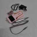 Portable Nail Drill Professional 35000 RPM, MOCOWIND Rechargeable Electric Nail File Machine E File for Acrylic Gel Polishing Removing, Cordless E-File with Bits Kit for Manicure Salon Home,Pink