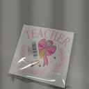 Kneaotoaji Teacher Wooden Sign Gifts - Teacher Office Decor, Teacher Appreciation Gifts, Inspirational Teacher Social Club Wooden Box Signs for Office Tabletop Shelf Desk Decor 5x5 Inch