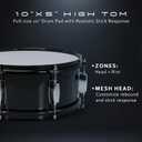 Lemon T950 10"x5" Electronic High Tom, Dual-Zone Mesh Head & Rim
