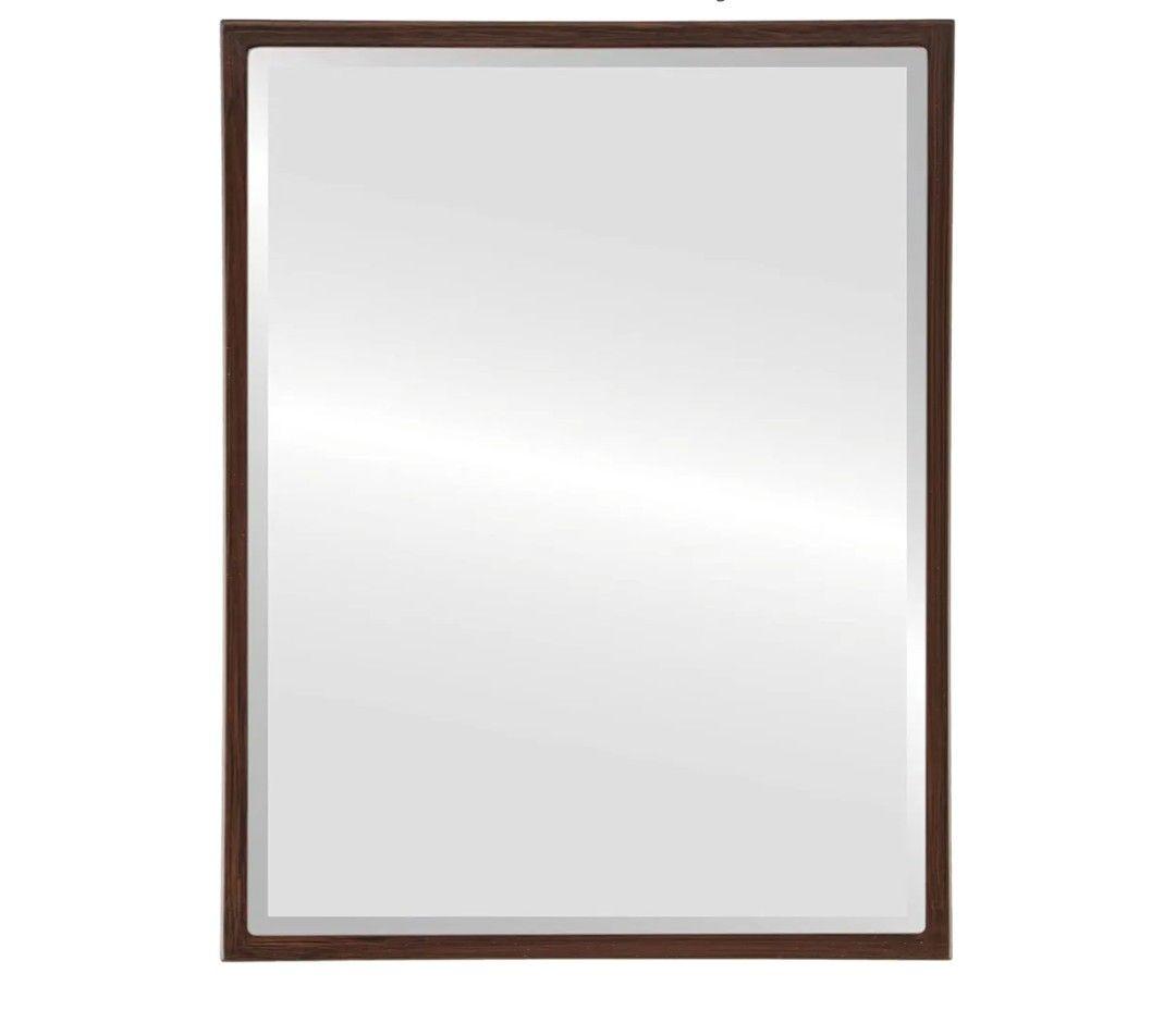Brown Frame Mirror 18×24"