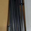 Fomcet Over The Table Rod Stand with Clamps 13"-42'' Tall 29"-98" Length Metal Black Adjustable Table Arch Hanging for Wedding Birthday Party Christmas Anniversary Decoration