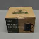 Self Heating Coffee Mug,High-Capacity- 18 oz, 180 Min Battery Life, Smart Heated Coffee MugSmart Mug, Simple Temperature Control Operation, Gifts for Family Members (Black)