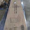 Murphy Multifunctional Bed Frame with Storage Shelf & Support Plate for Adult,Girls,Boys,Queen Size Murphy Bed,Wood Hidden Wall Bed Space-Saving Cabinet,White