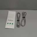 Basesailor for iPhone 17 16 Pro Max Charger Cord,USB to USB C Cable 6.6FT/2Pack,Type C Charging Power Cord for Apple 15 iPad 10 Air 4 5,Samsung Galaxy S25 S24 S23 S22 Plus Ultra,A52 A53 A54,Pixel 9 8 (Silver)