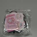 Cat Paw Squishy Big Fufu Squishies Giant Cat Paw Toy 5.5 Inch Large Paw Print Squishy Squeeze Toys Tangcii Pinch Family Silicone Stress Relief Cute Soft Sticky Toy for Adults Kids (Black+pink)