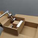 Asidrama 6 Pack Passage Brushed Nickel Door Handles, Door Lever with Door Knobs Indoor for Bedroom or Bathroom, Heavy Duty Door Handles Interior with Locks for Left Right Sided Doors