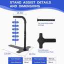 Chair Couch Stand Assist Aid for Elderly, Couch Cane/Rails/Handles for Seniors Sit to Stand, 6-Levels Adjustable Sofa Lift Pro, Standing Aids & Supports Devices,400LBS Capacity