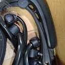 GTPLAYER Big and Tall Gaming Chair Breathable Fabric Computer Chair with Strong Lumbar Support, Comfortable Office Chairs with Pocket Spring Cushion, High Back Ergonomic Desk Chairs with Footrest (Black White)