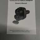 Ecogenix NACS to CCS1 Electric Vehicle Adapter with Interlock - (500A/1,000V) - Compatible with Tesla Superchargers - CCS1 EV Fast Charging with Vortex Plus [Check Automaker for Compatibility]