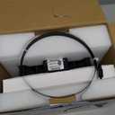 Wood Stove Fan Heat Powered, Strong Magnetic Fireplace Fan,Ultra Quiet & High Speed & Non Electric Auto Thermal Fireplace Fans Heat Powered with Thermometer, Wire Rope, Dual Blade