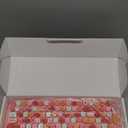 MOFii Wireless Keyboard and Mouse Combo, Retro Typewriter Keyboard with Multi-Media Function Keys and Number Pad Compared for PC Computer Windows (Pink Colorful)