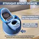 2 x Replacement Cap for Owala Freesip,One Button Water Bottle Top Lid Compatible with Owala Cup 16oz 24oz 32oz 40oz, BPA-Free Replacement Lid Accessory for Owala Free Sip