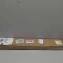 LazBlinds Cordless Cellular Shades, No Tools No Drill Blackout Honeycomb Shades Pleated Blinds for Windows, 34 1/2" W x 64" H, Silver White