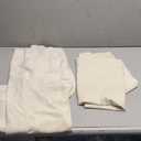 MIULEE Cream Beige Privacy Sheer Curtains That Let Light in 63 Inches Long Non-See-Through Semi Sheer Curtain Light Filtering Window Curtains Drapes for Living Room Bedroom 2 Panels Set