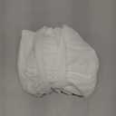 MITILLY Girls Lace Flower Ruffle Dress Chiffon Halter A Line High Low Flowy Junior Bridesmaid Dresses for Wedding Party (White), Size 8 years