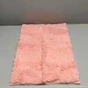 CozeCube Pink Rug 24" x 16", Non-Slip Bath Mats, Ultra Soft Washable, Plush Microfiber Area Rug