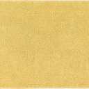 Garland Rug Queen Cotton Soft Yellow 24" x 40" Ultra Soft, Plush, Highly Absorbent, Machine Washable Shower & Bathroom Floor Towel, Non-Slip, Quick-Dry