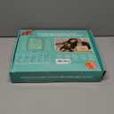 30X 10X Extra Large Floor Magnifying Glass with Light and Stand,7-inch Adjustable Height Floor Magnifying Lamp,2 in 1 Lighted Magnifiers for Close Work, Sewing,Crafts,Hobbies,Reading,Black