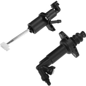 Motoforti Clutch Master Cylinder Slave Cylinder 1J0-721-261-N 1J1-721-388-G Fit for Volkswagen Jetta/for Volkswagen Beetle - Pack of 2 Black Long-lasting