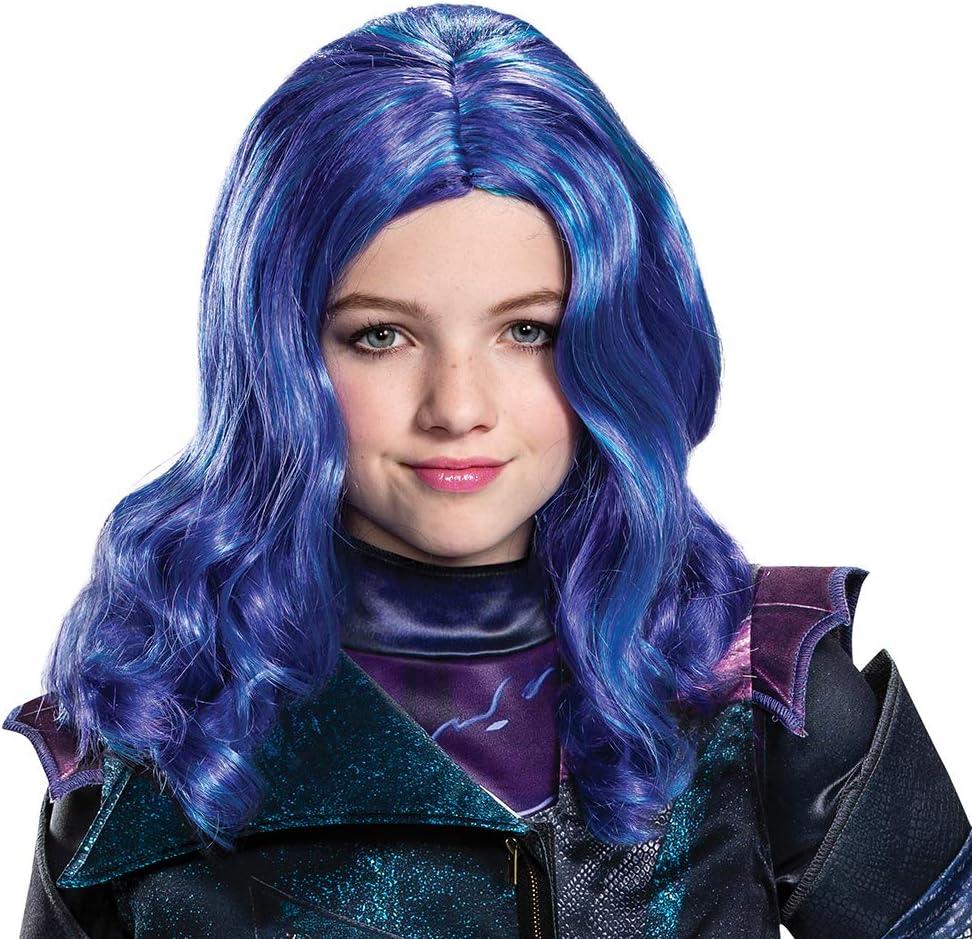 Disguise Descendants 3 Mal Wig Costume Accessory, Purple