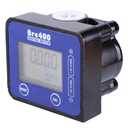 Flow Meter,Aluminum Alloy 1/2 inch Digital LCD Display High Accuracy Fuel Diesel Flowmeter Water Flow Rate Sensor,Control and Measure Low Flow for Gasoline,Kerosene,Engine Oil(Blue)