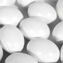 JOYIN 36 Pcs Easter White Wooden Egg, Fake Eggs Plain Decorating for DIY Paint Your Own Egg Decor, Easter Craft, Basket Stuffers, School Activities Supplies