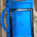 AVAWO Kids Case for Fire HD 10 & Fire HD 10 Plus Latest Model Tablet (13th/11th Generation 2023/2021 Release), with Shoulder Strap, Lightweight Shockproof Handle, Blue