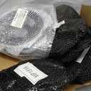 Electric Stove Drip Pans,Drip Pans for Electric Stove W10290353(6") W10290350(8") and Electric Stove Burner MP15YA(6") MP21YA(8") Compatible for Whirlpool Kenmore Maytag Amana etc by MIFLUS, Black