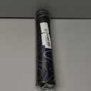 Large Computer Mouse Pad with Non-Slip Base for Desktop, Cute Gaming Mouse Mat with Stitched Edges, Long Extended Anime Mousepad for Laptop, 31.5 x 11.8 inches (Black Topographic Map)